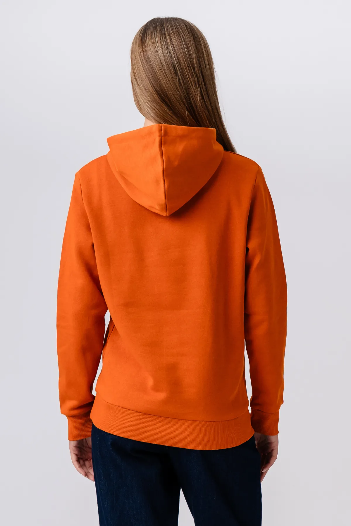 Boyfriend Sweat Hoodie - Orange sold by Teeshoppen product image thumbnail 4