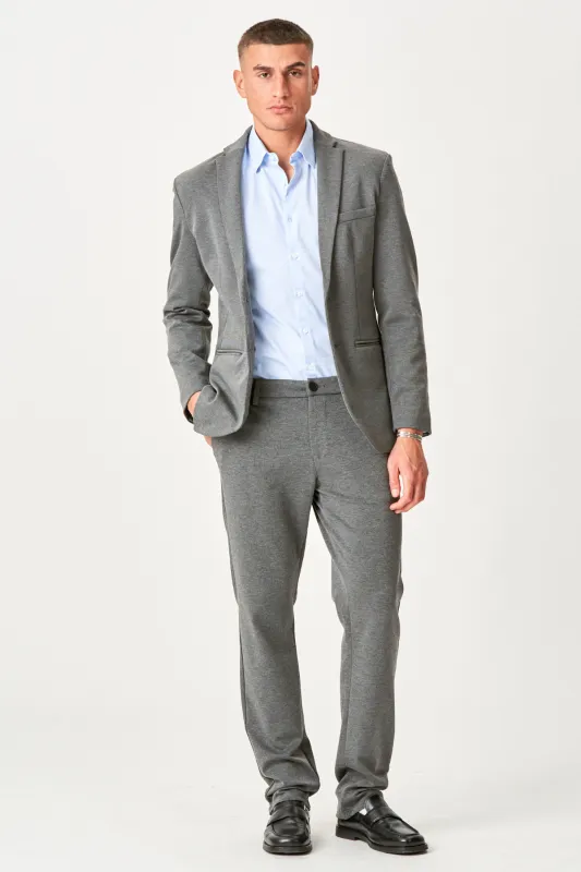 Det Originale Performance Jakkesæt Regular fit - (Mørkegrå) sold by Teeshoppen