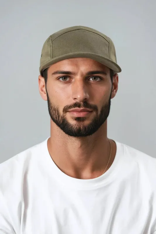 5 Panel Cap - Olive made by Urban Classics