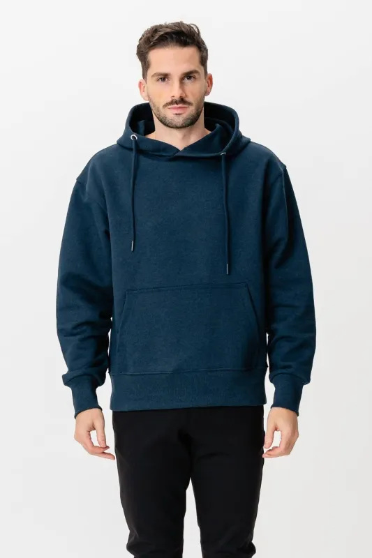Heavy Hoodie - Navy sold by Teeshoppen