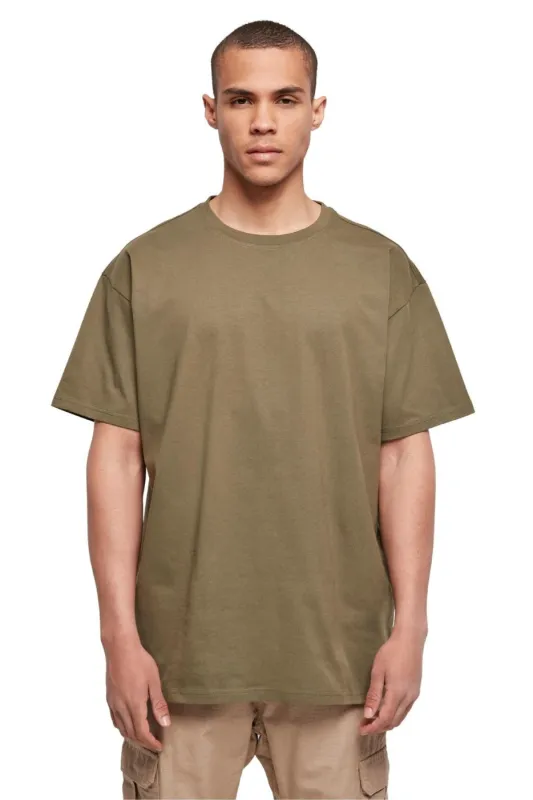 Heavy Oversized T-shirt - Olive sold by Teeshoppen