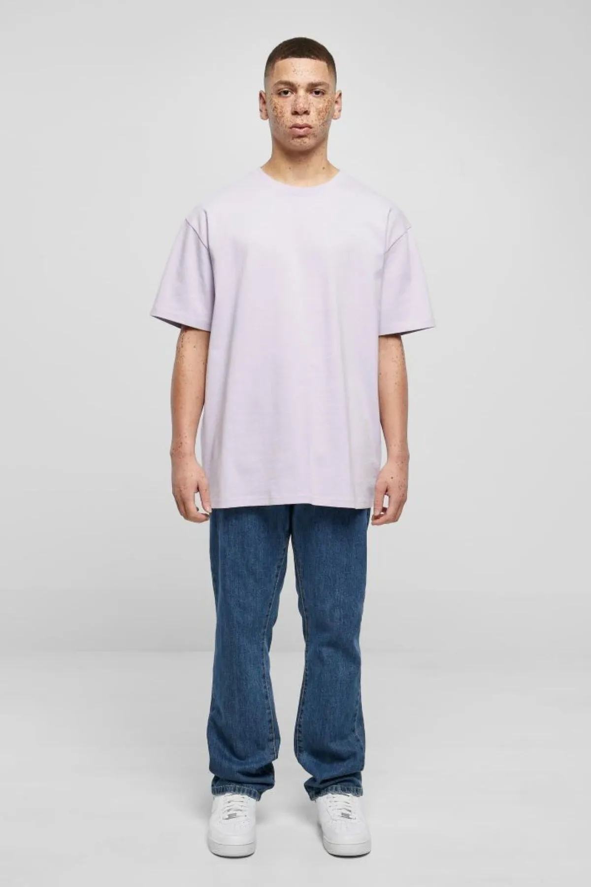 Heavy Oversized T-shirt - Lilla sold by Teeshoppen product image thumbnail 3