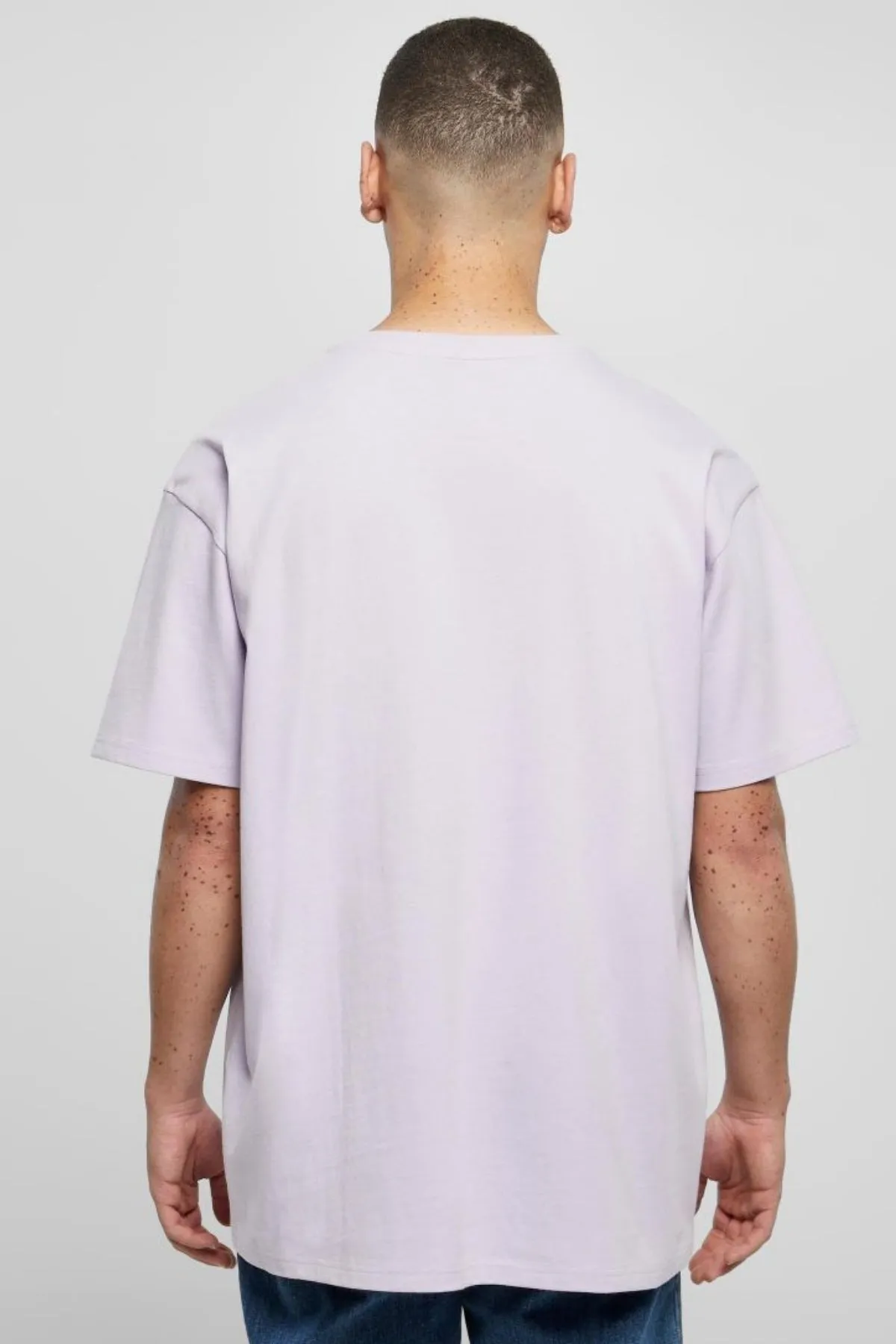 Heavy Oversized T-shirt - Lilla sold by Teeshoppen product image thumbnail 2