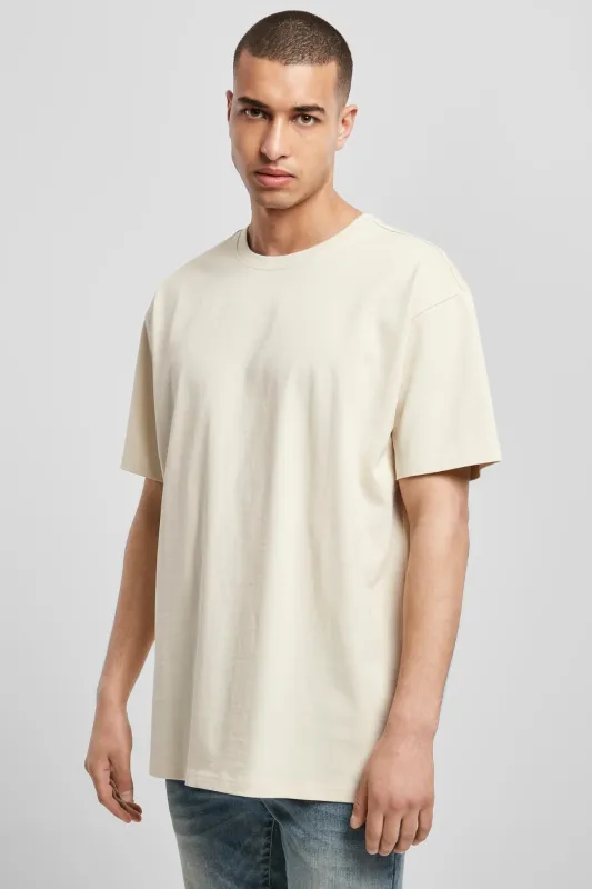 Heavy Oversized T-shirt - Sand sold by Teeshoppen