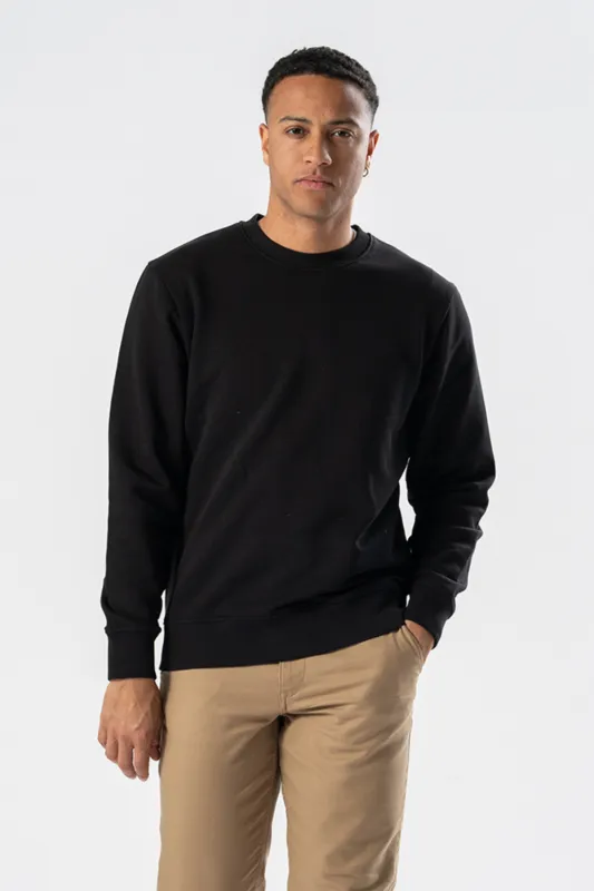 Sweatshirt Crewneck - Sort sold by Teeshoppen