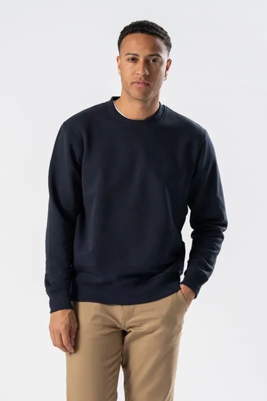 Sweatshirt Crewneck - Navy sold by Teeshoppen
