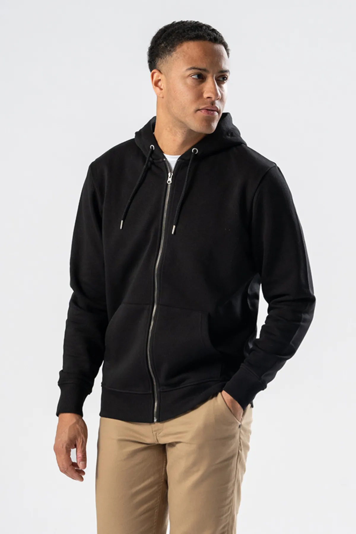Zip Hoodie - Sort sold by Teeshoppen product image thumbnail 4