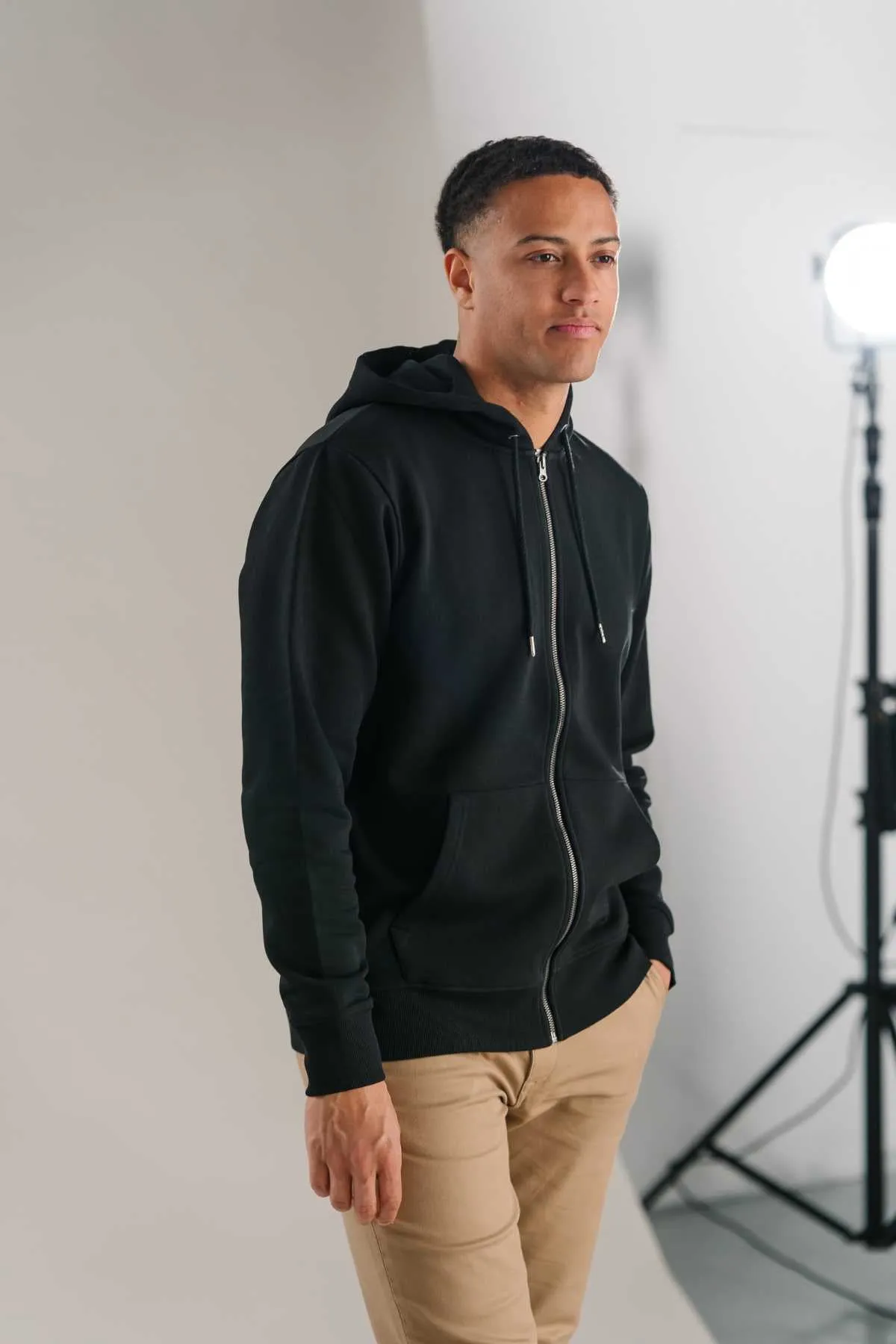 Zip Hoodie - Sort sold by Teeshoppen product image thumbnail 2