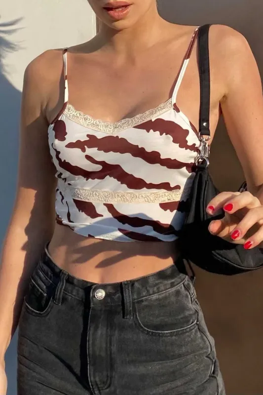 Kallie top sold by Teeshoppen