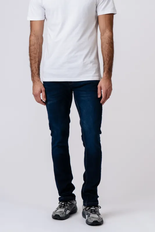 De Originale Performance Jeans (Regular) - Dark Blue Denim sold by Teeshoppen