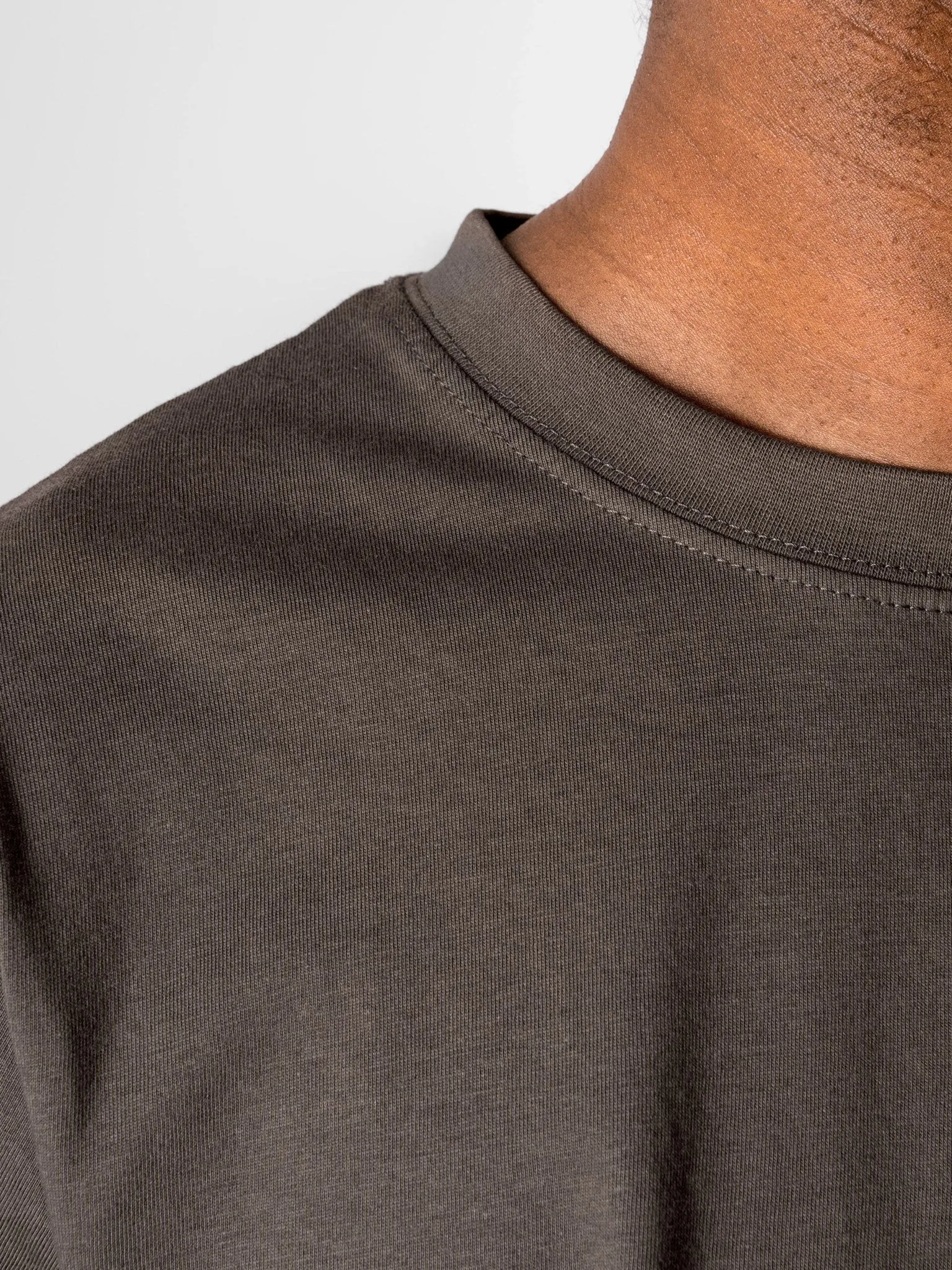 Oversized T-shirt - Steel Grey sold by Teeshoppen product image thumbnail 3