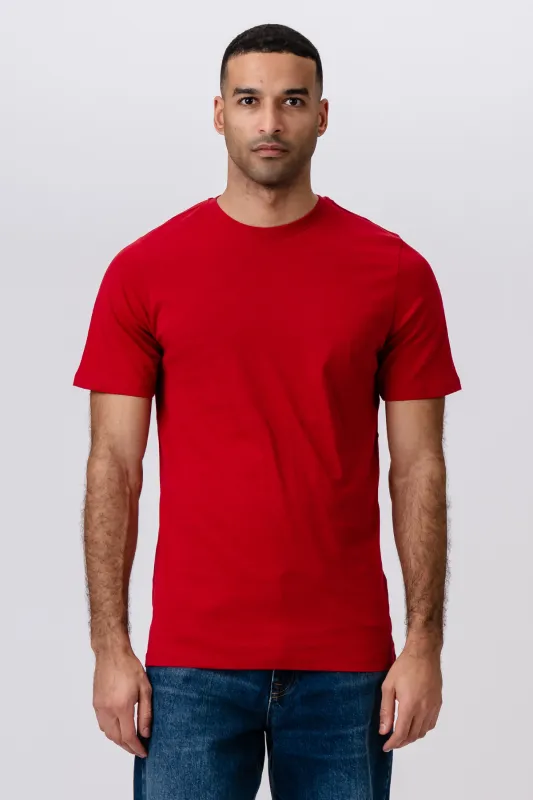 Basic T-shirt - Rød sold by Teeshoppen