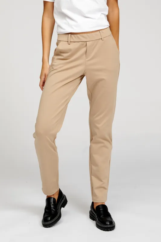 Haylie Pants - Beige sold by Teeshoppen