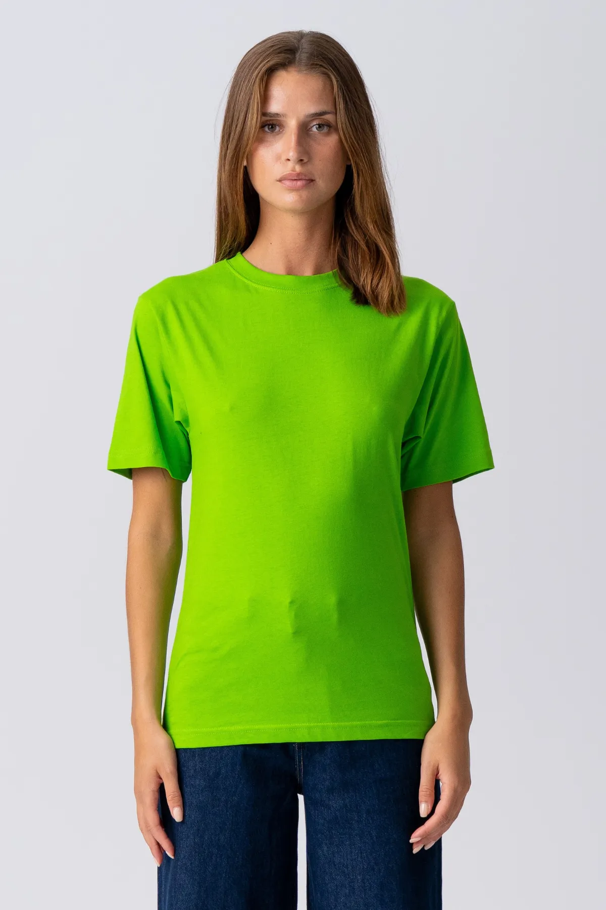 Oversized T-shirt - Lime sold by Teeshoppen product image thumbnail 3