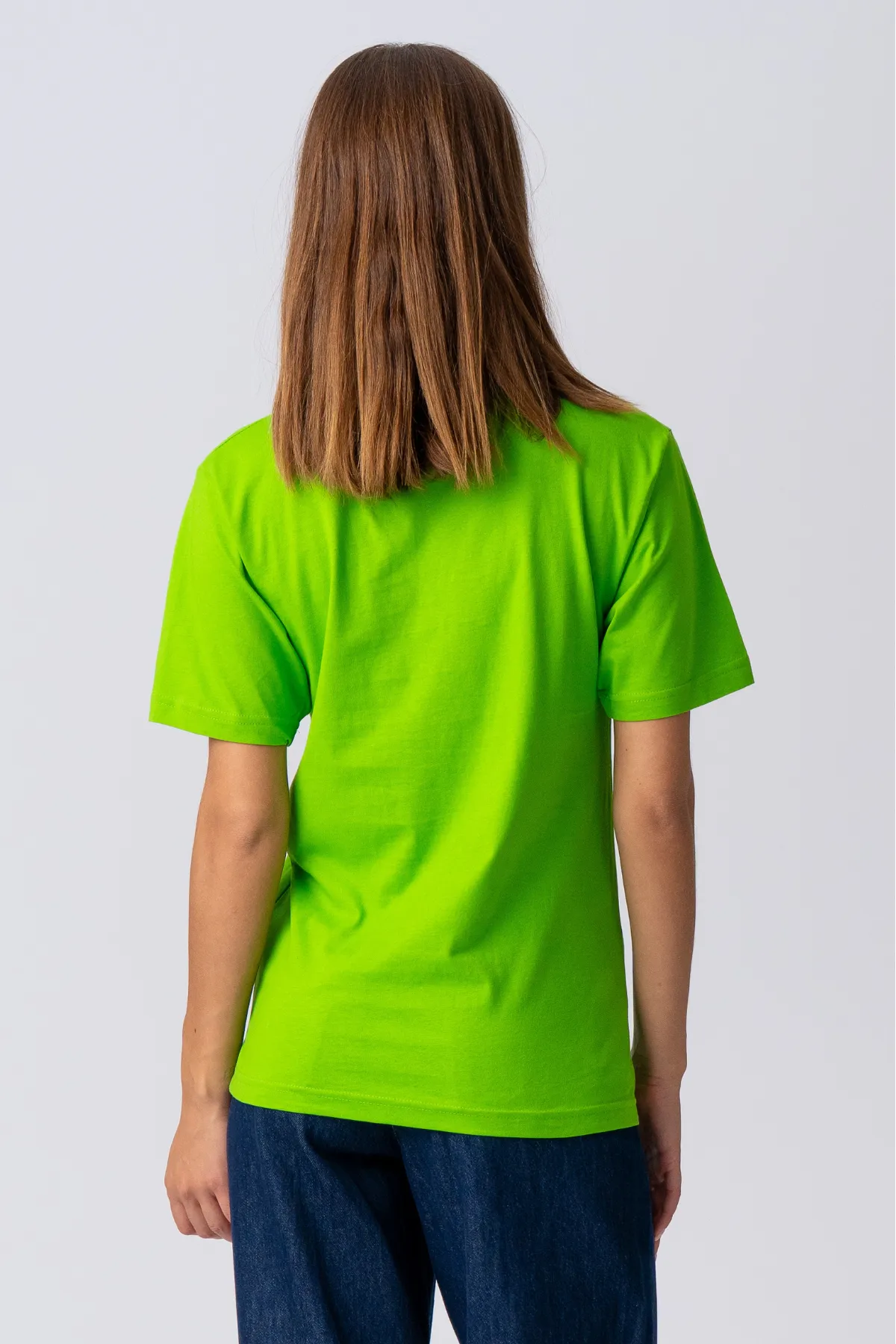 Oversized T-shirt - Lime sold by Teeshoppen product image thumbnail 4