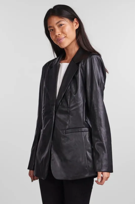 Nicole Blazer - Sort sold by Teeshoppen