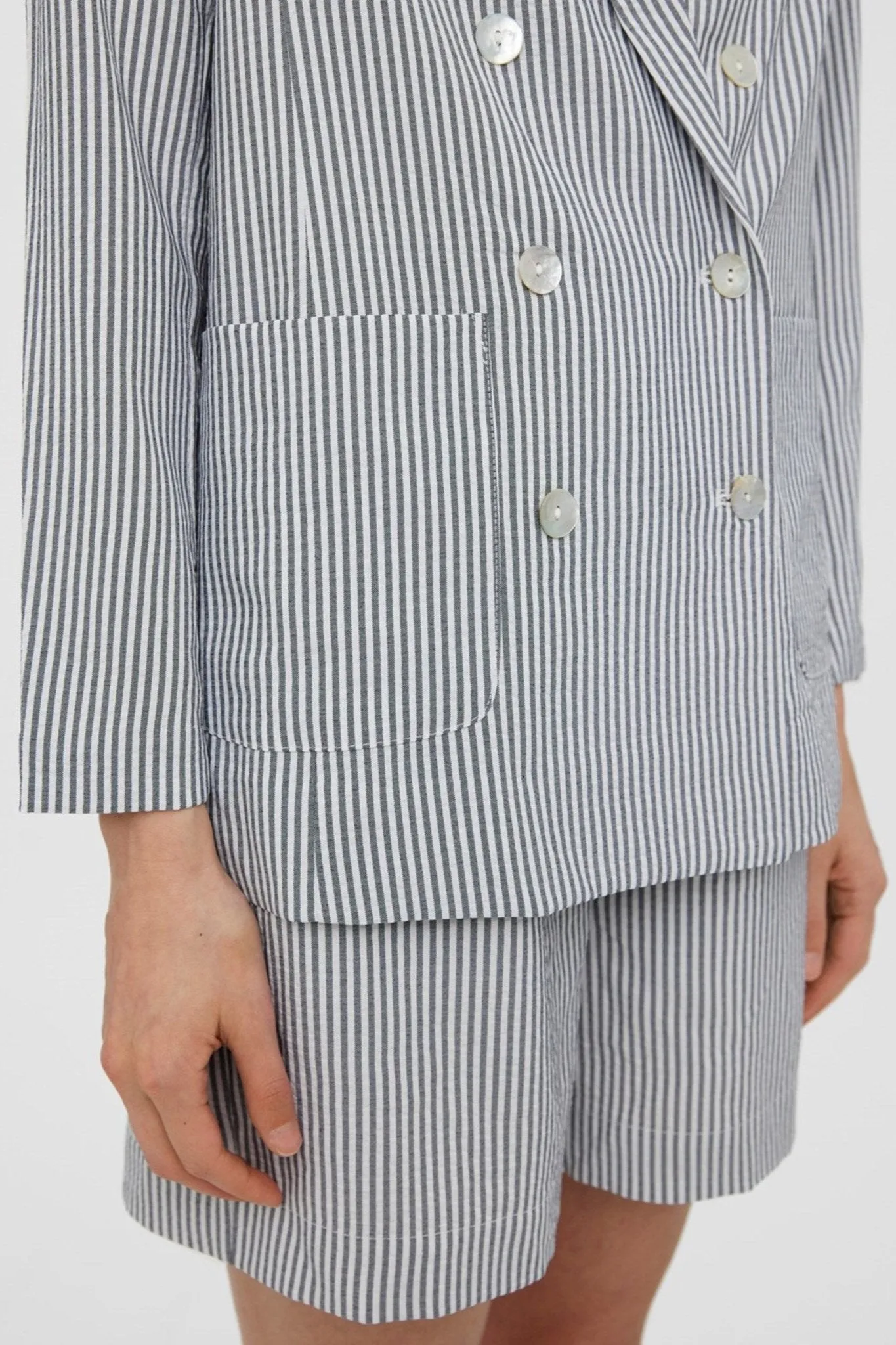 Oca Blazer - Navy Blazer sold by Teeshoppen product image thumbnail 2