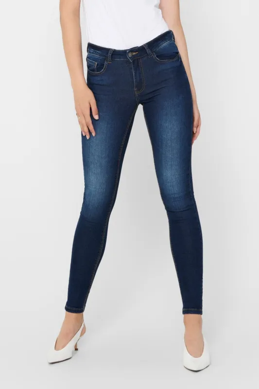De Originale Performance Jeans - Blå denim (mid waist) sold by Teeshoppen