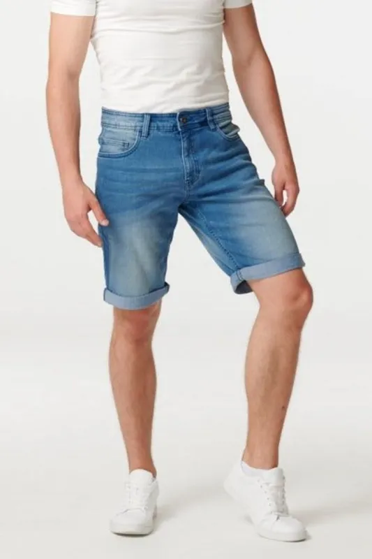 Denim Shorts - Blå sold by Teeshoppen
