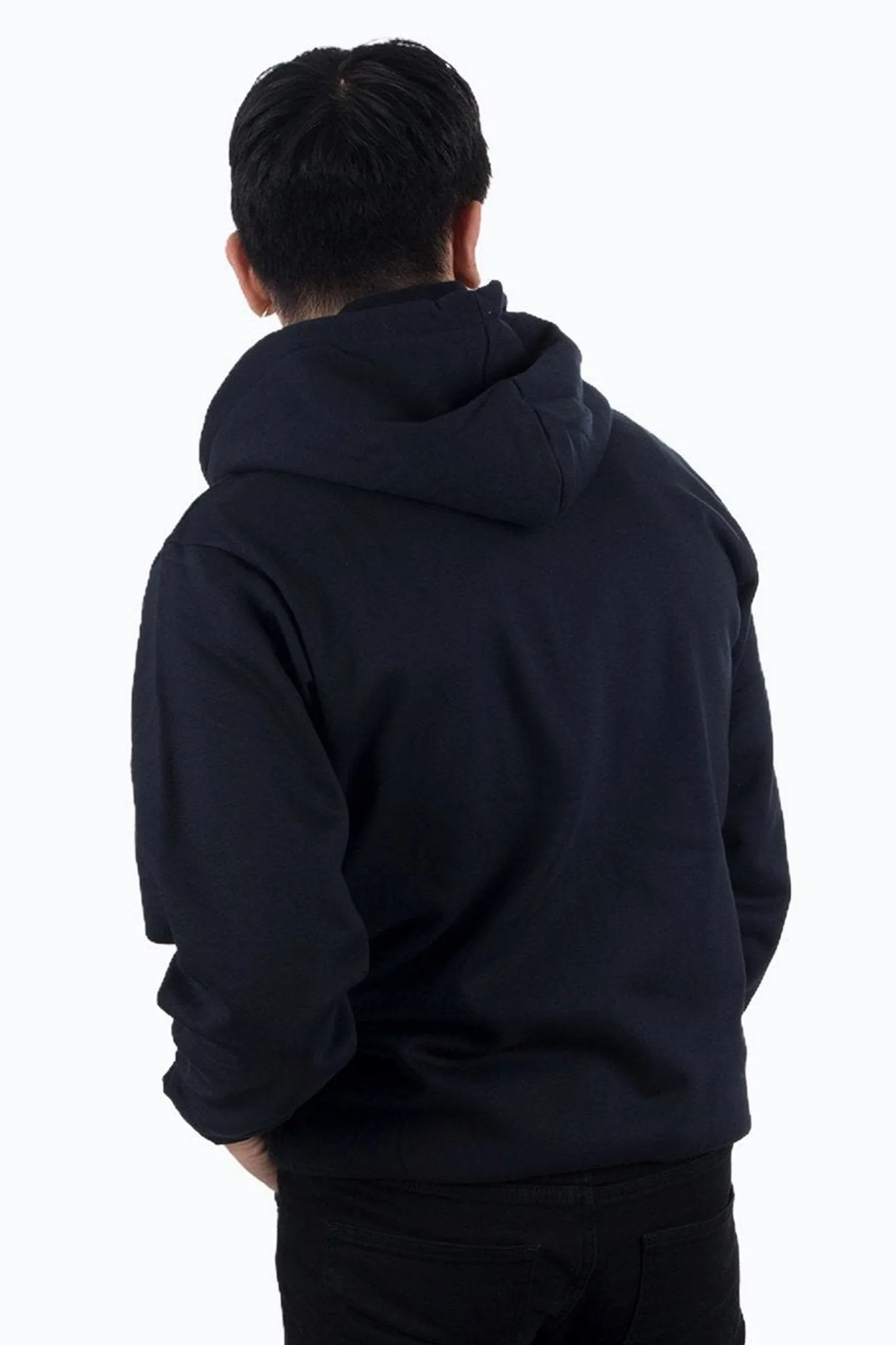 Zip sweat hoodie - Navy sold by Teeshoppen product image thumbnail 2