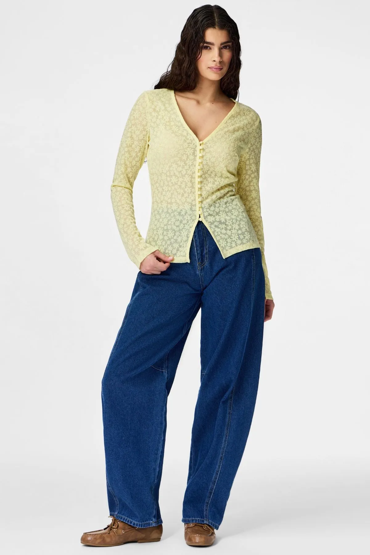 Baisy Cardigan - French Vanilla sold by Teeshoppen product image thumbnail 2