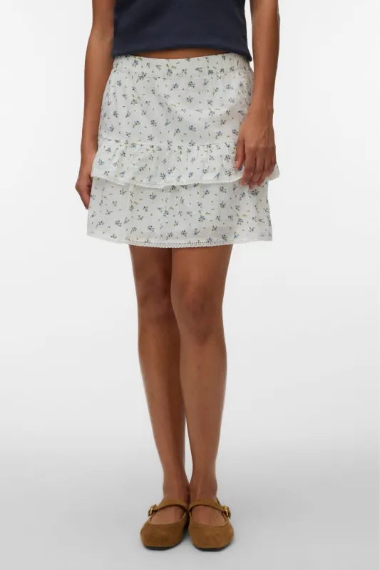 Rine Kort Nederdel - Snow White - Marguerite Blue Jasper made by Vero Moda