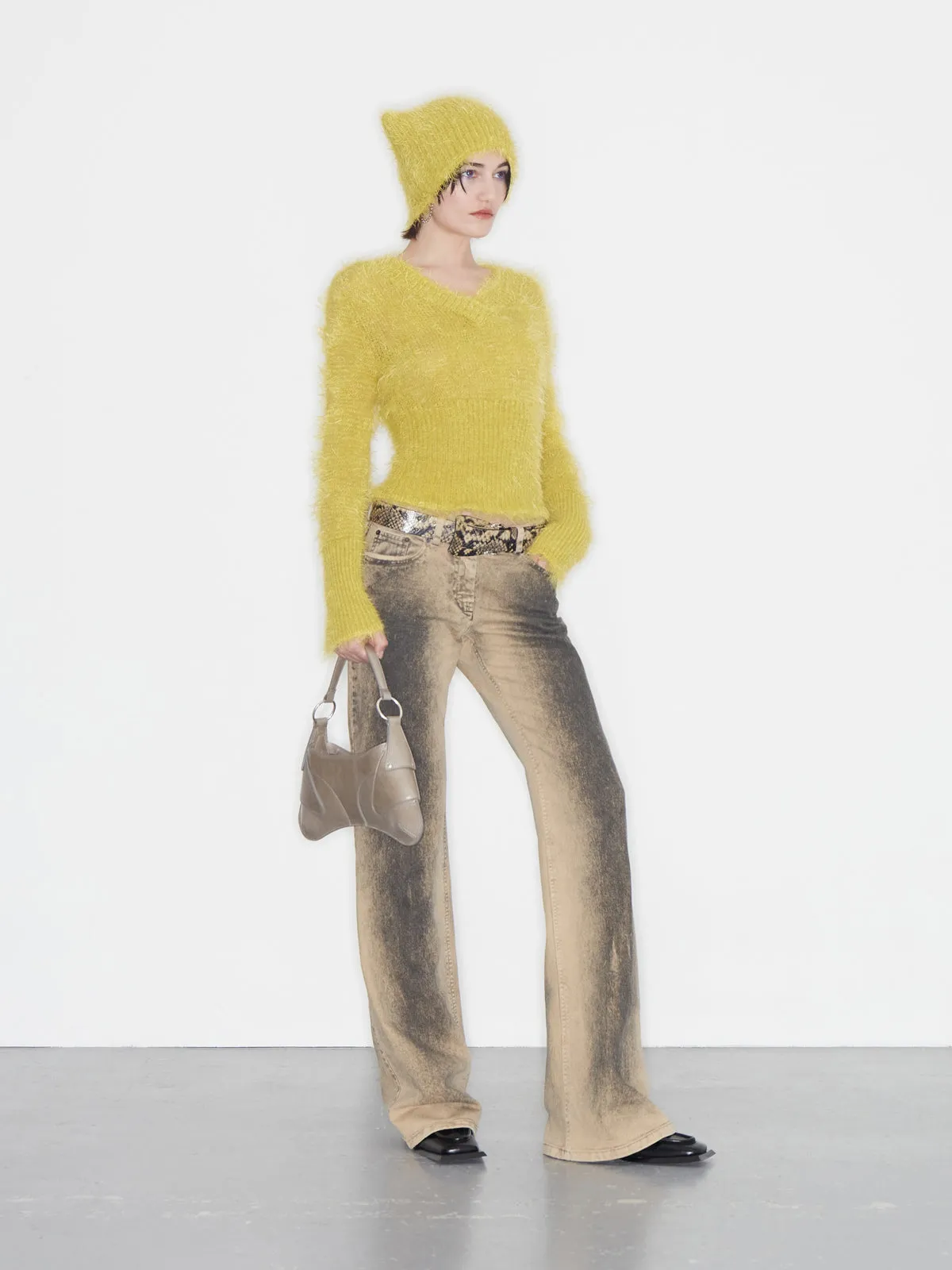 Alice Jeans Distressed Sand sold by KNWLS product image thumbnail 3