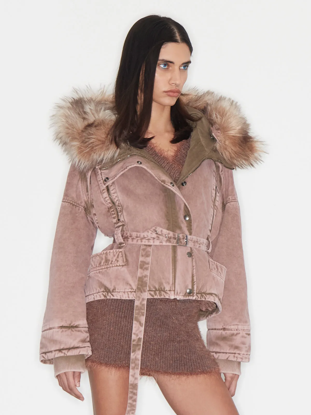 Bella Jacket Dirty Rose sold by KNWLS