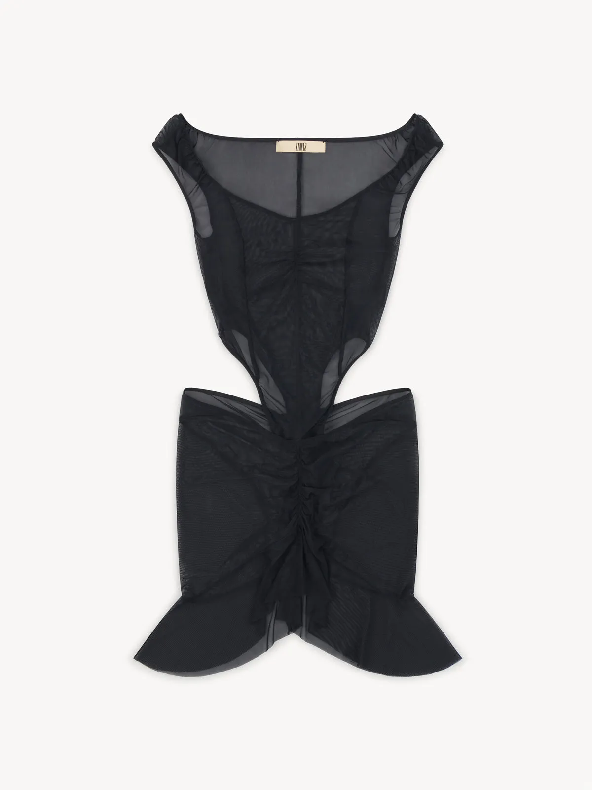 Celest Dress Black sold by KNWLS