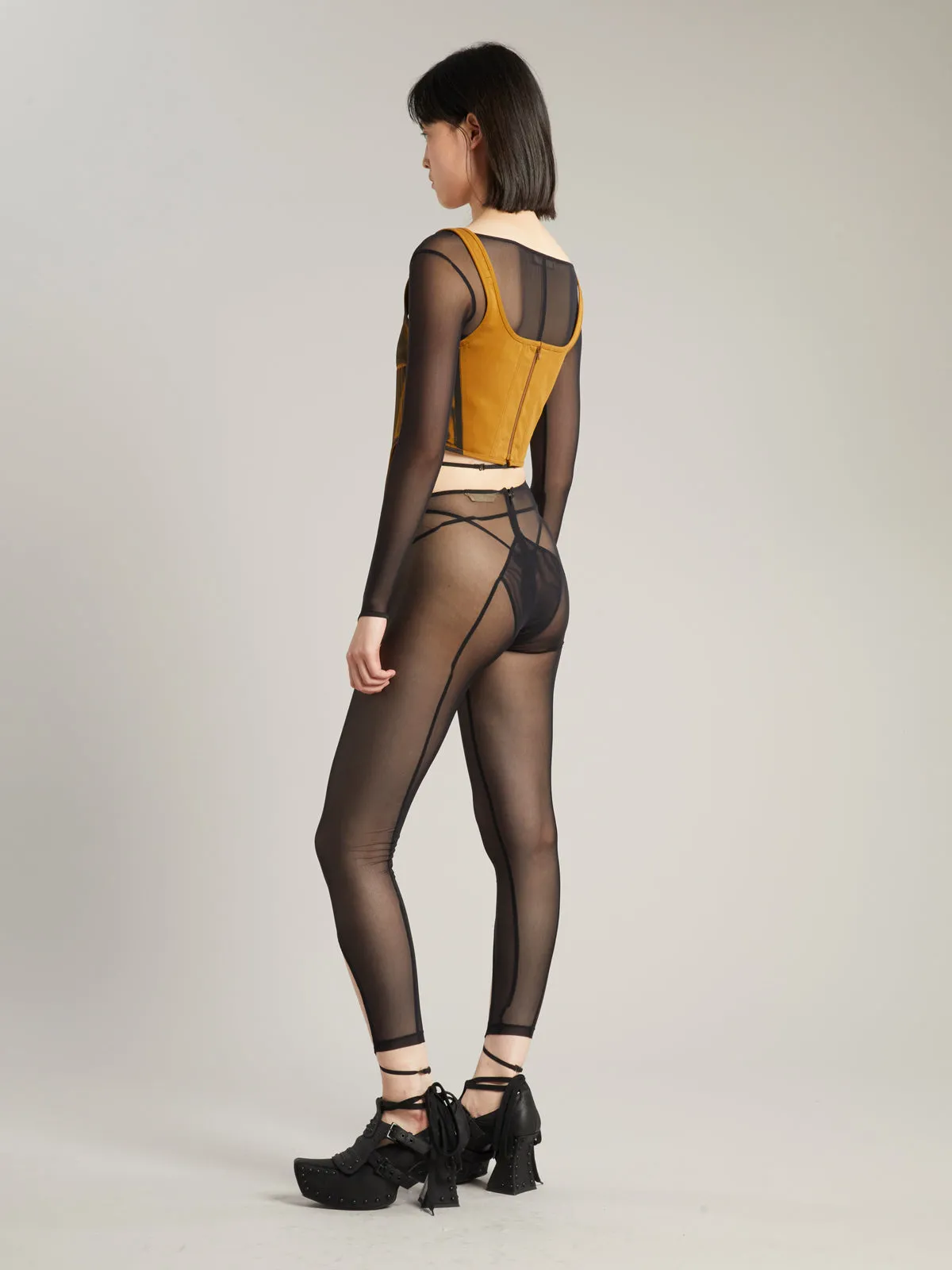 Celest Trousers Black sold by KNWLS product image thumbnail 4