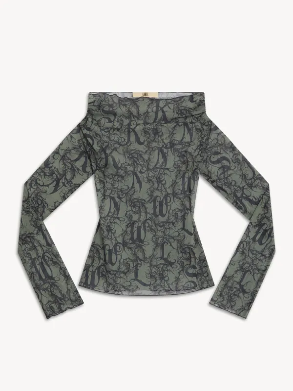 Clavicle Top Gothic Lace sold by KNWLS