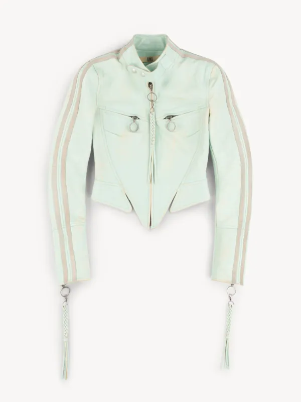 Claw Jacket Moto Teal made by KNWLS