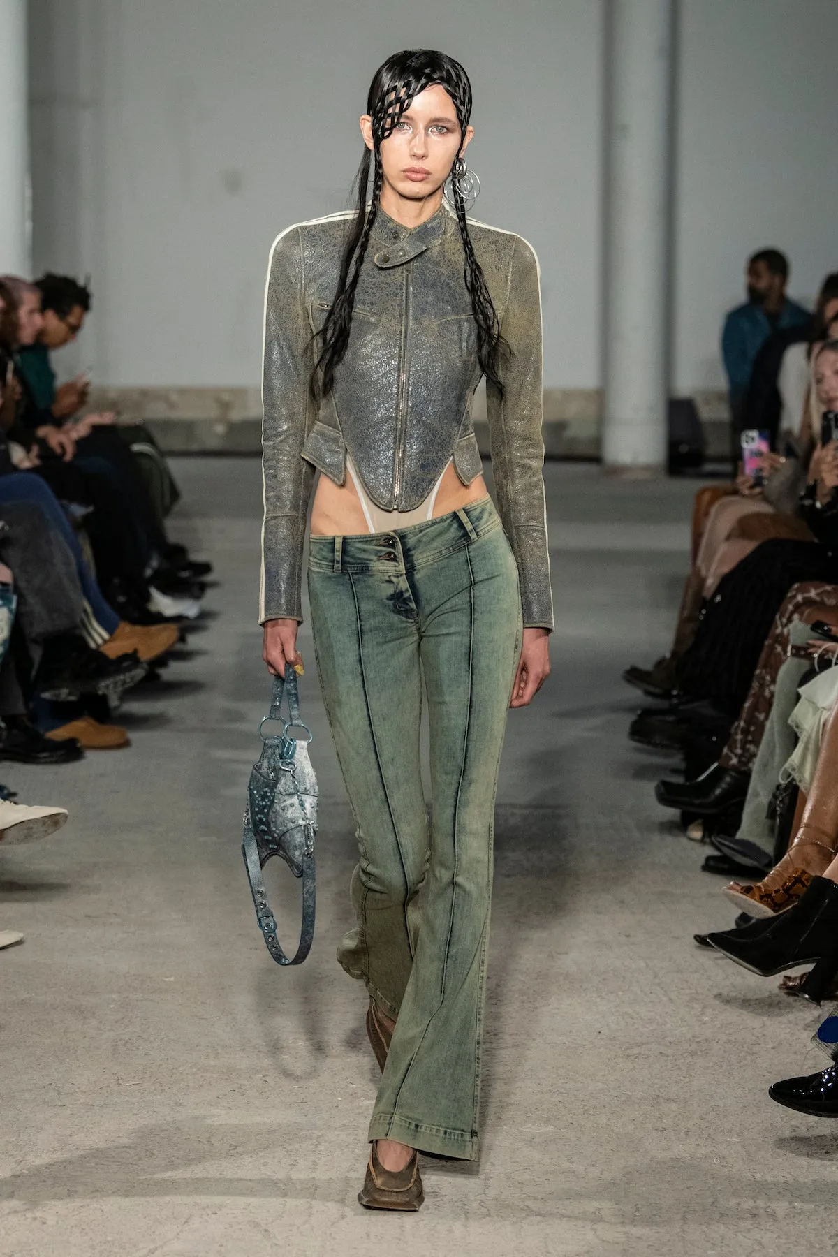 Claw Jacket Washed Blue sold by KNWLS product image thumbnail 3