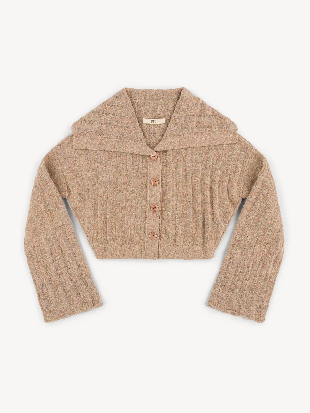 Cosma Cardigan Melange Beige sold by KNWLS product image thumbnail 2
