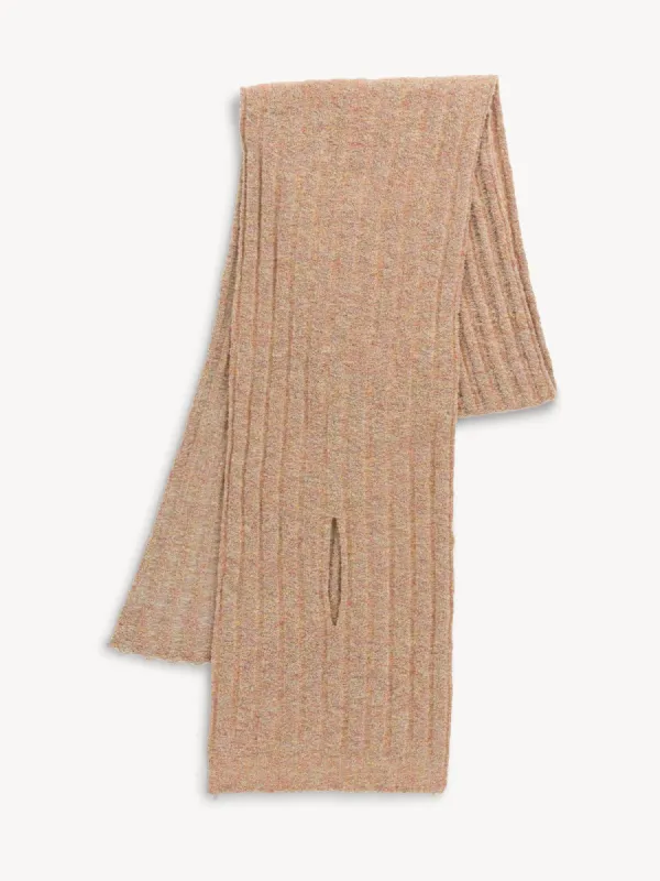 Cosma Scarf Melange Beige made by KNWLS