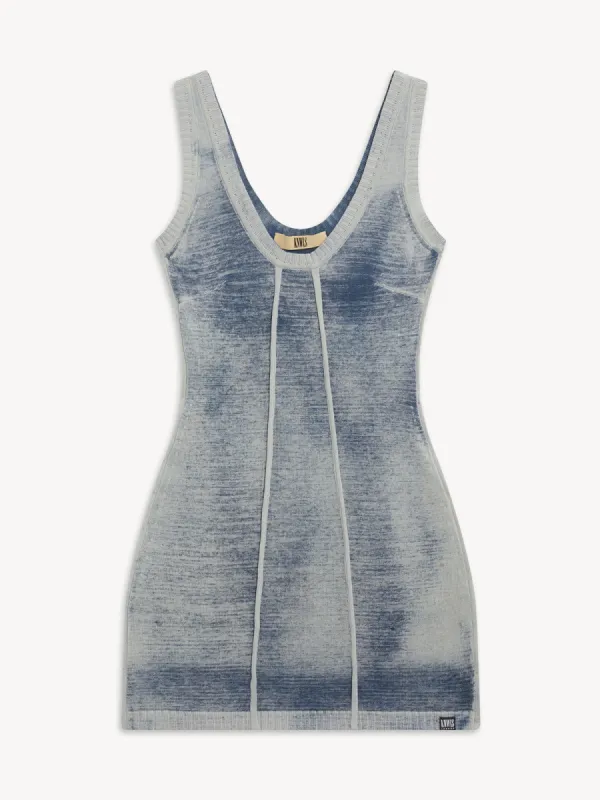 Enyo Dress Petrol made by KNWLS