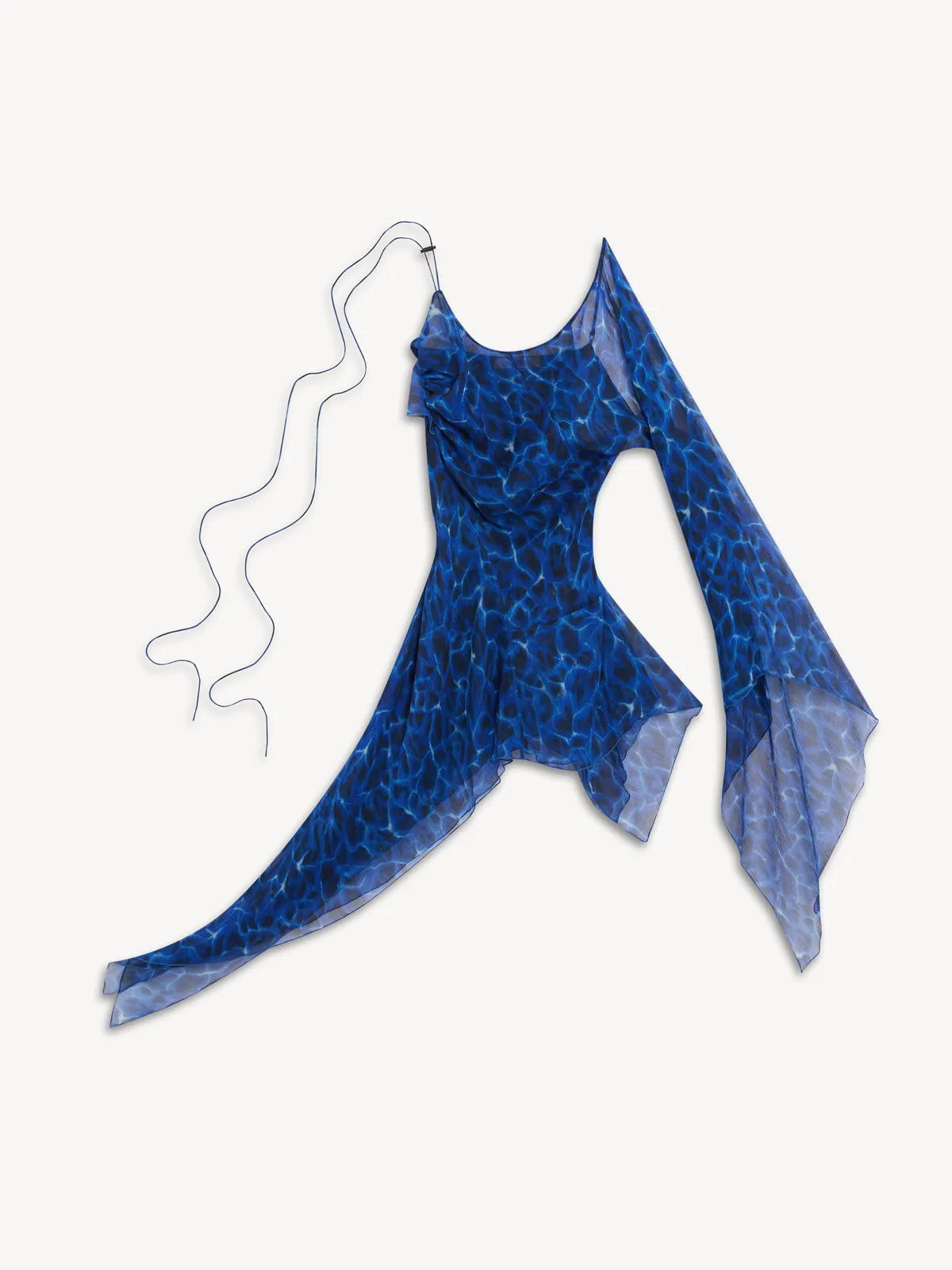 Fuel Dress Aqua Leo sold by KNWLS