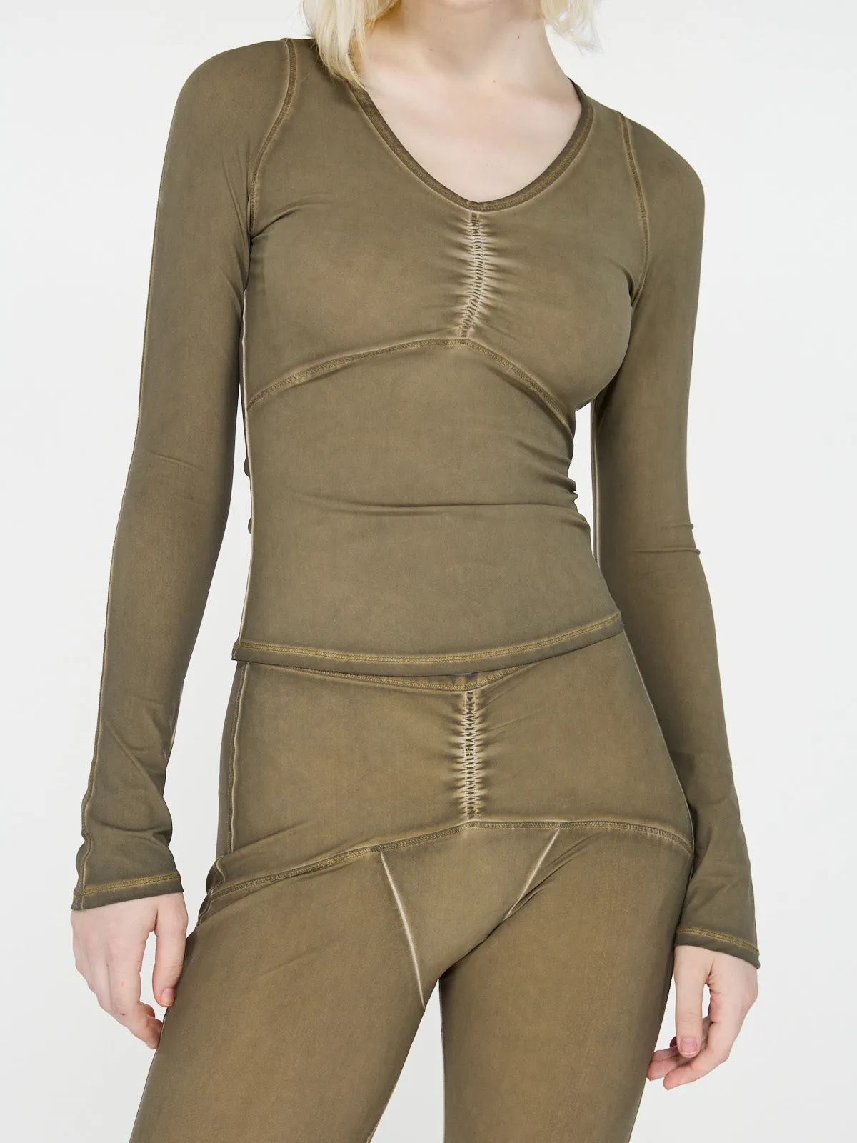 Ghost Top Olive sold by KNWLS product image thumbnail 4