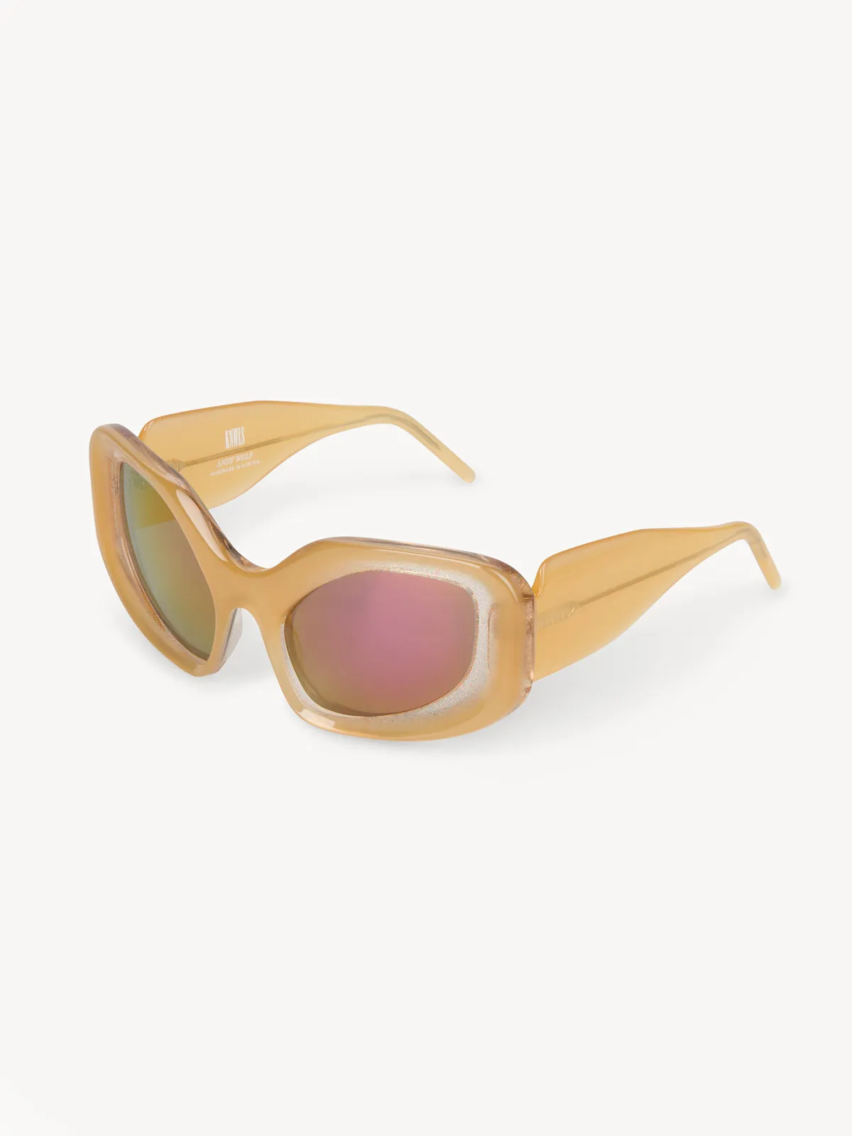 Glimmer Sunglasses Custard sold by KNWLS product image thumbnail 2