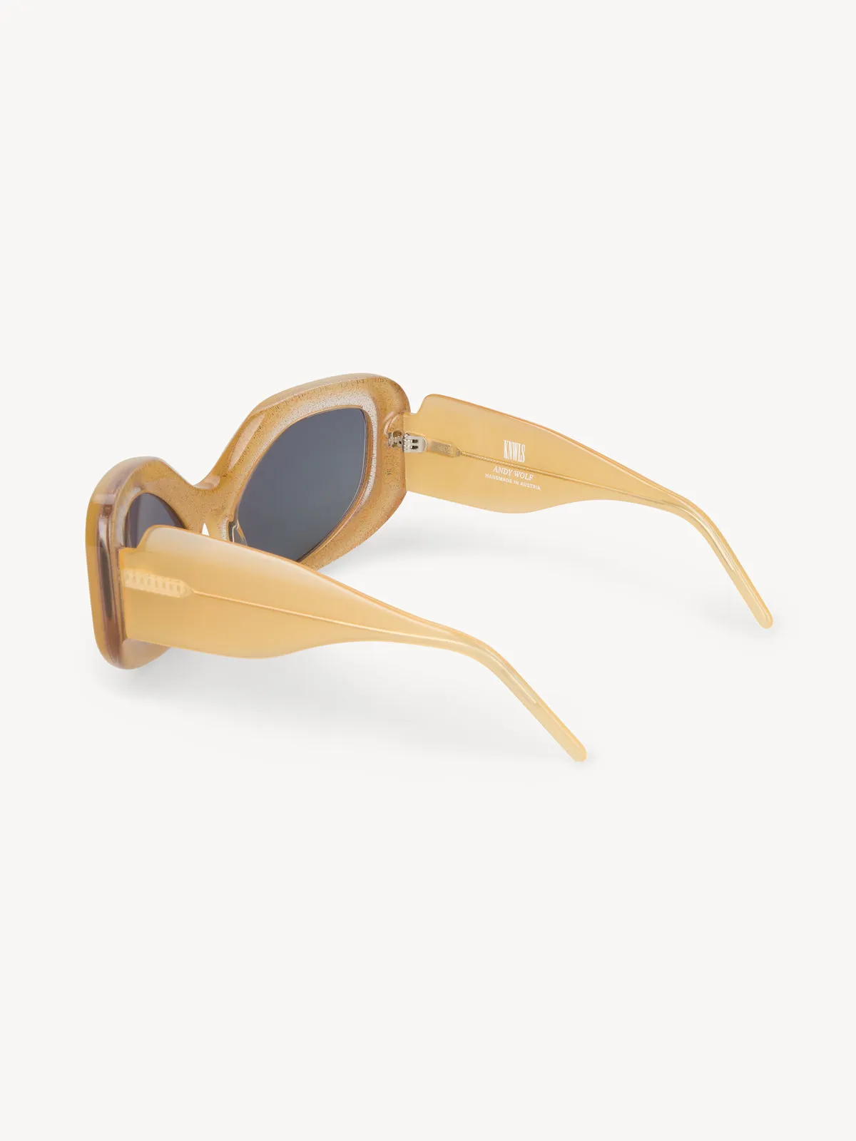 Glimmer Sunglasses Custard sold by KNWLS product image thumbnail 4