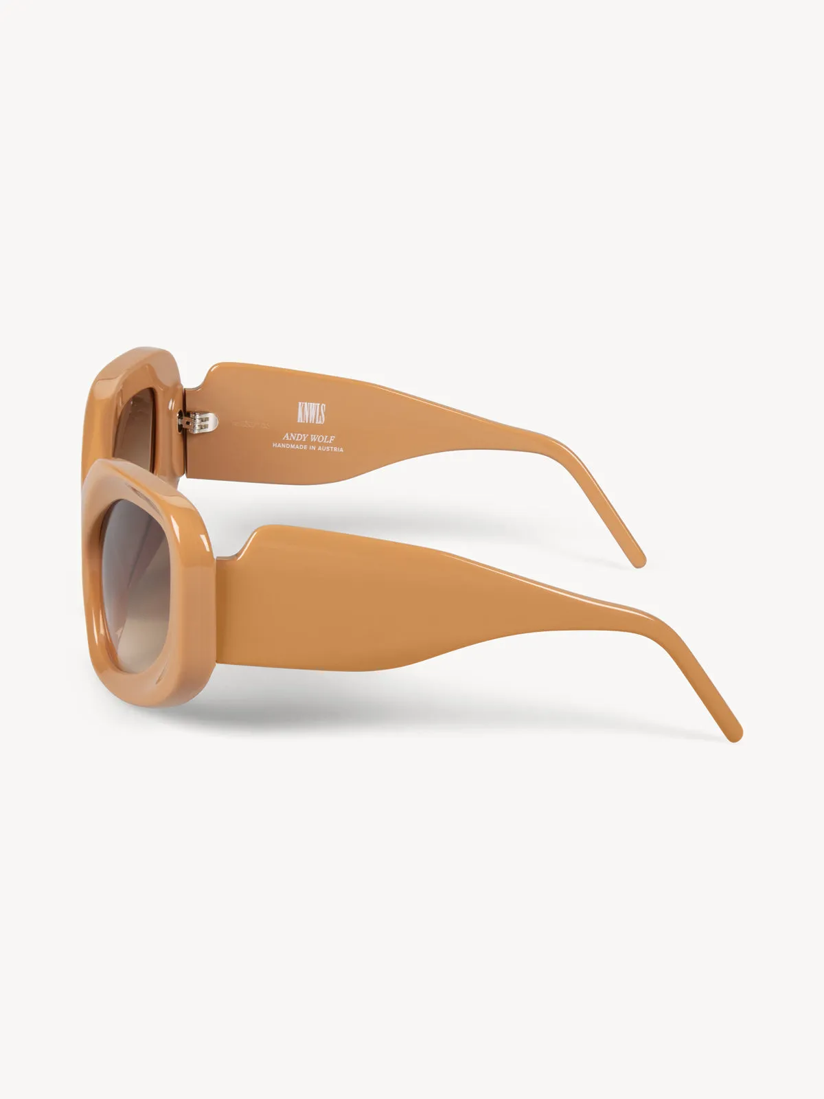 Glimmer Sunglasses Tan sold by KNWLS product image thumbnail 3