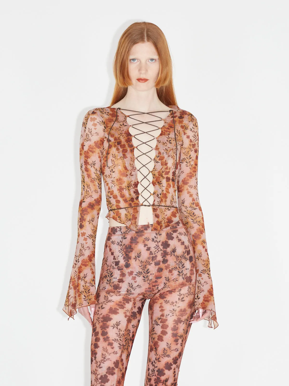 GSH Blouse Chain Florals sold by KNWLS