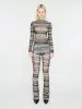 Halcyon Leggings Bleach Stripe sold by KNWLS