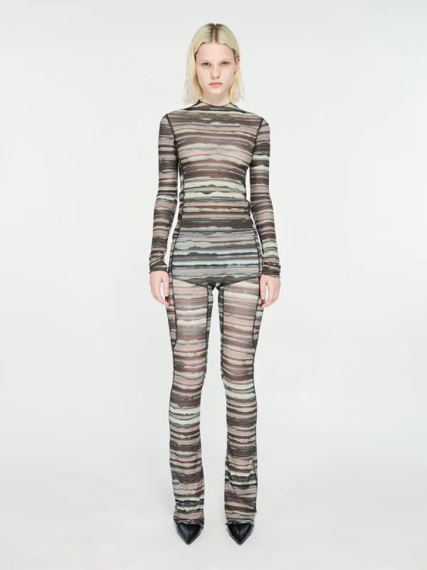 Halcyon Leggings Bleach Stripe sold by KNWLS