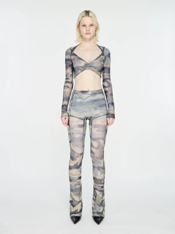 Halcyon Leggings Dark Camo sold by KNWLS