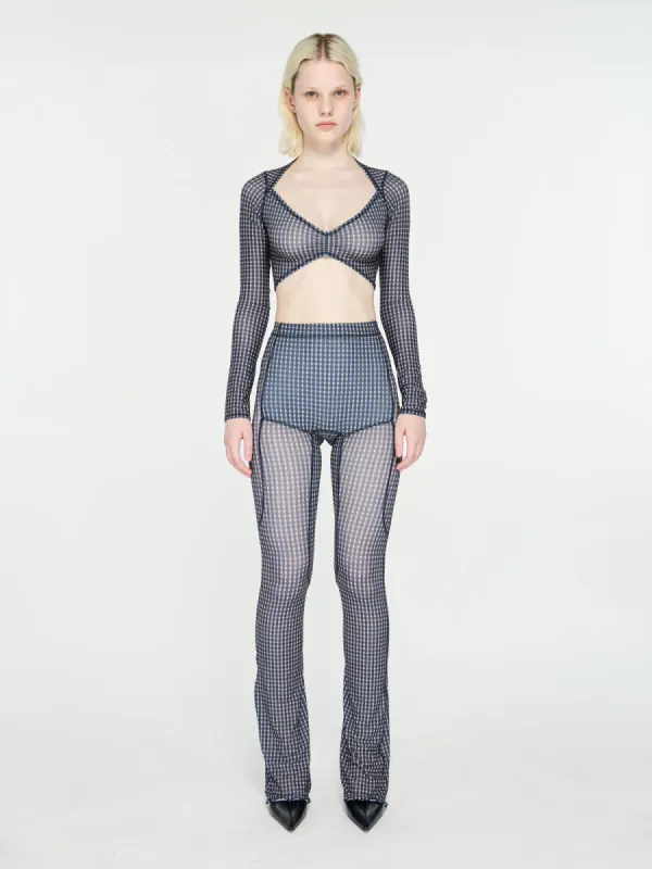 Halcyon Leggings Mini Check sold by KNWLS