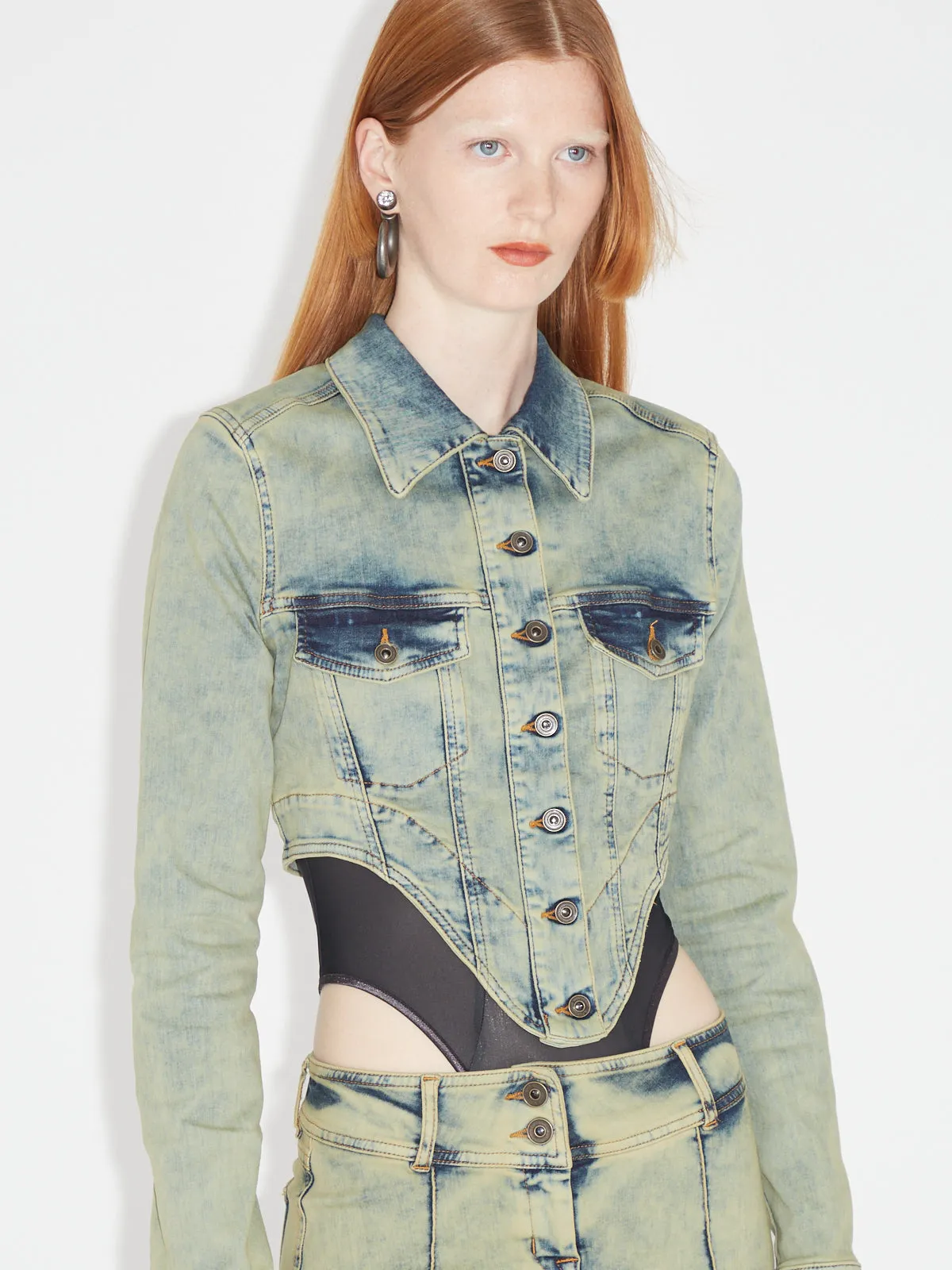 Harley Denim Jacket Oblivion sold by KNWLS product image thumbnail 5