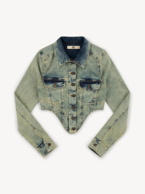 Harley Denim Jacket Oblivion made by KNWLS