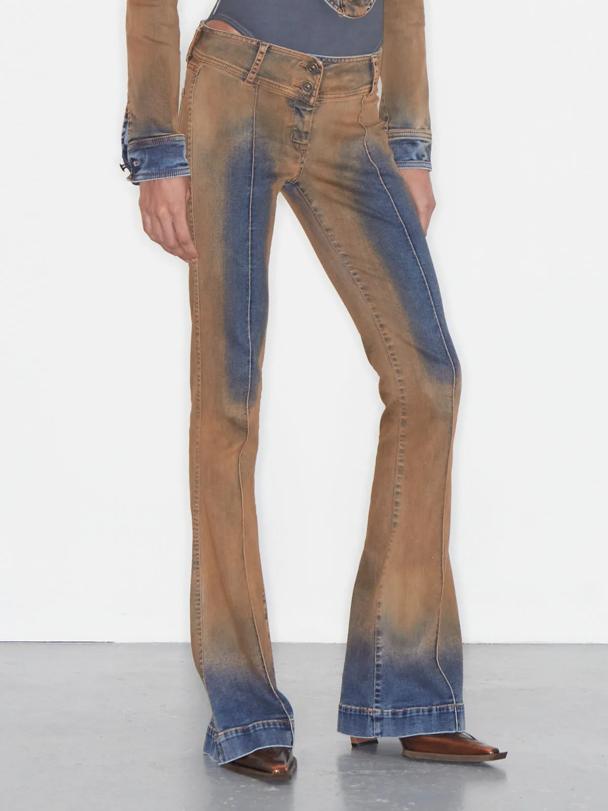 Harley Jeans Trainwreck sold by KNWLS
