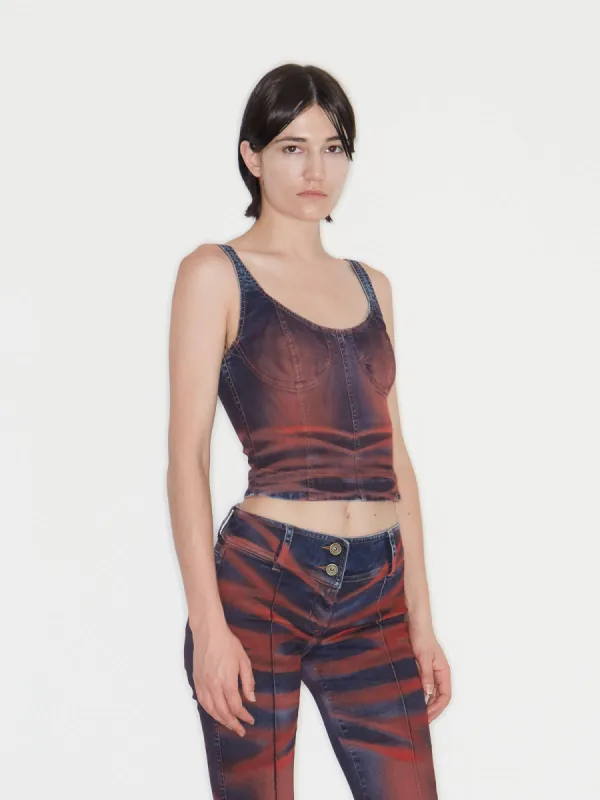 Harley Top Crease Red made by KNWLS